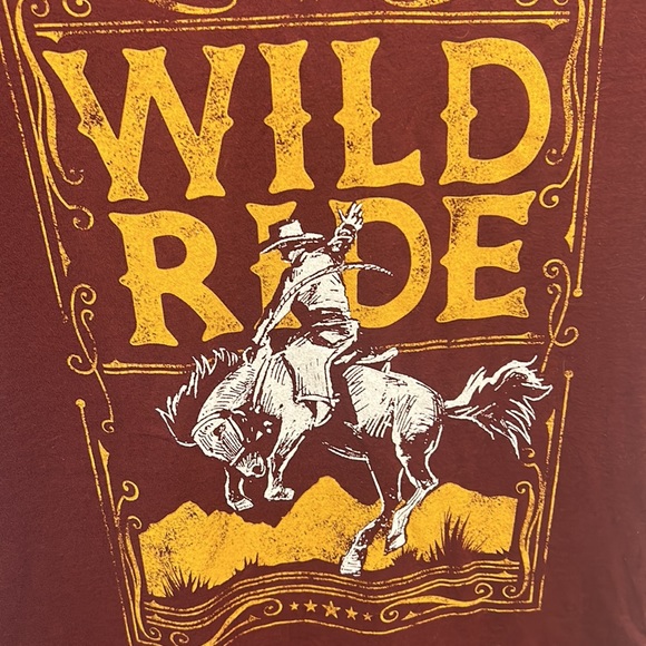 Med- Wild Ride T Shirt - Picture 4 of 4